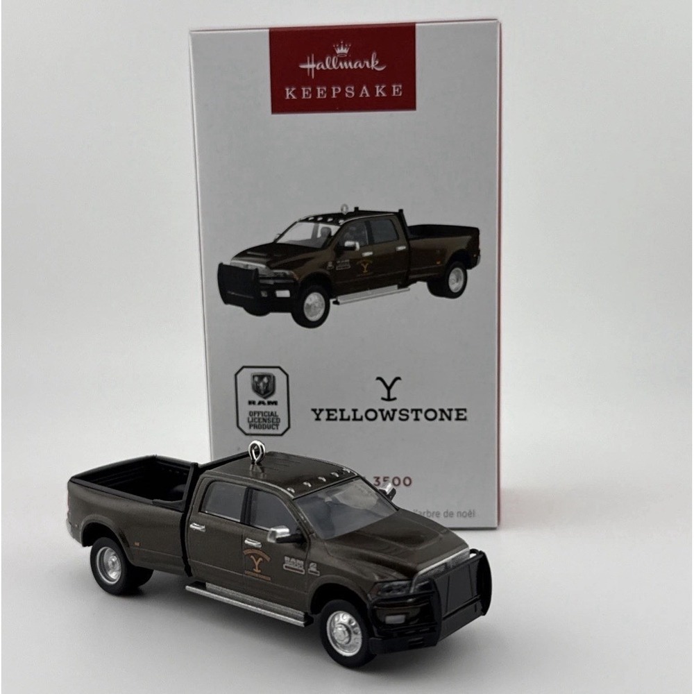 Hallmark Keepsake 2025 "Yellowstone" 2014 Ram‎ 3500 New In Box.